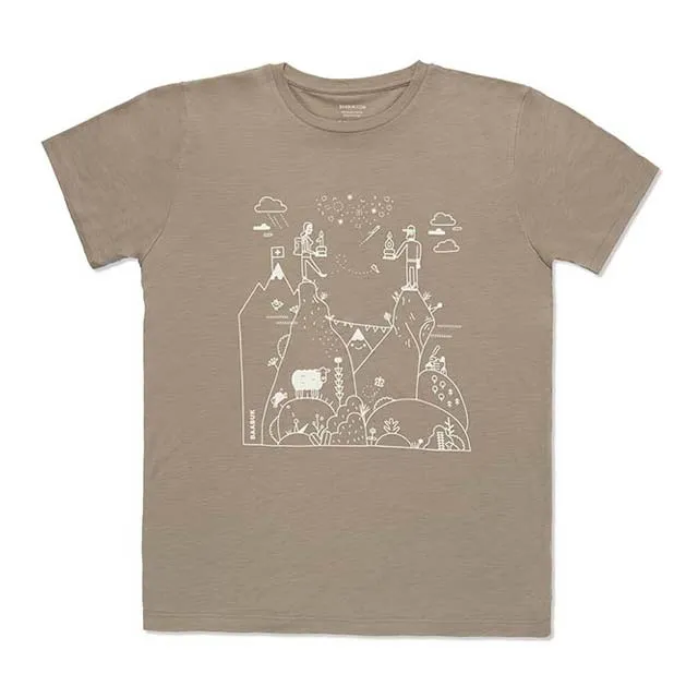 10 Year Anniversary T shirt - Switzerland Khaki