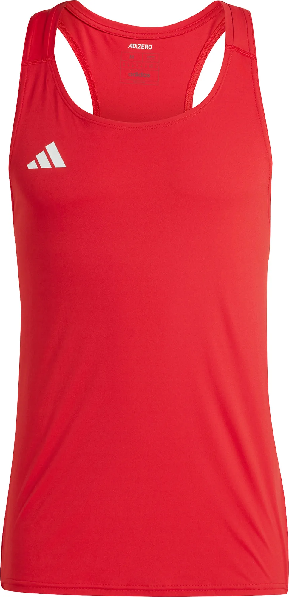 adidas Adizero Essentials Mens Running Vest - Red