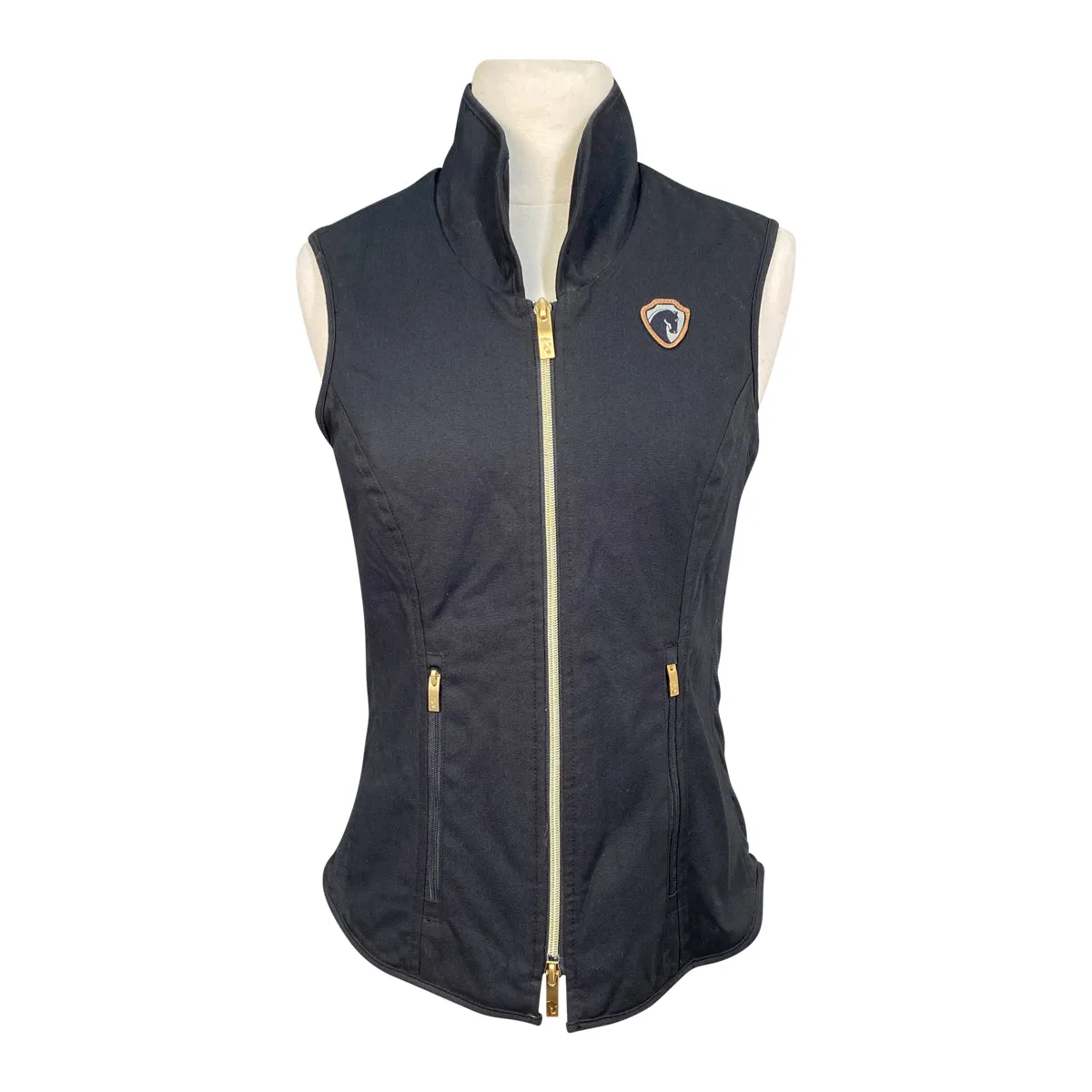 Arista Equestrian 'Workhorse' Canvas Vest in Black - Women's XS