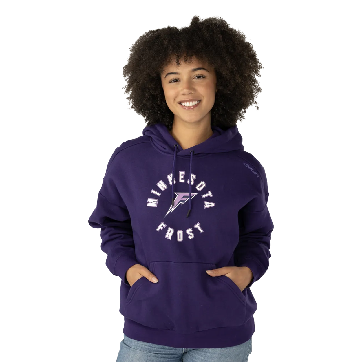 BAUER PWHL TEAM ULTIMATE HOODIE WOMENS MINNESOTA FROST