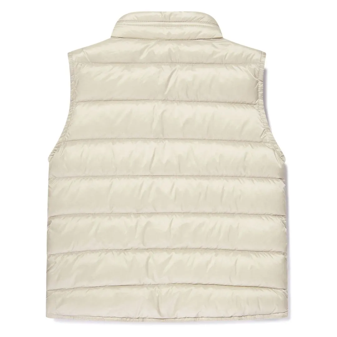 Beige Gui Down Vest