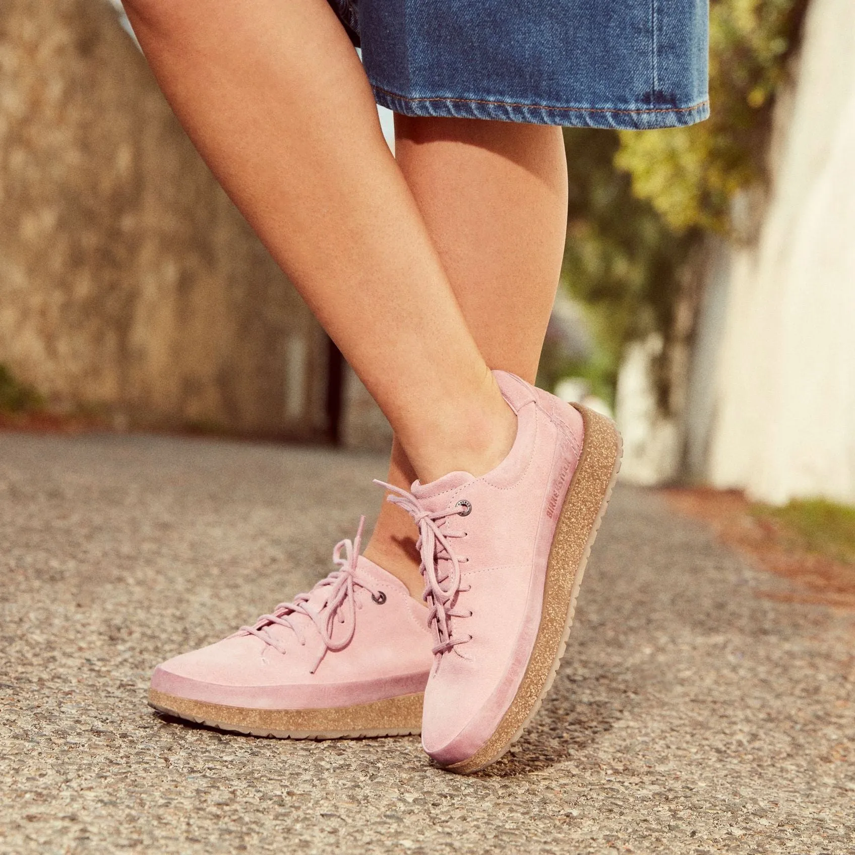 Birkenstock Honnef Low soft pink suede