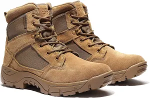 Bonanza Men's Tactical Boots Steel Toe Work Boots Falcon 6" | BAT-645