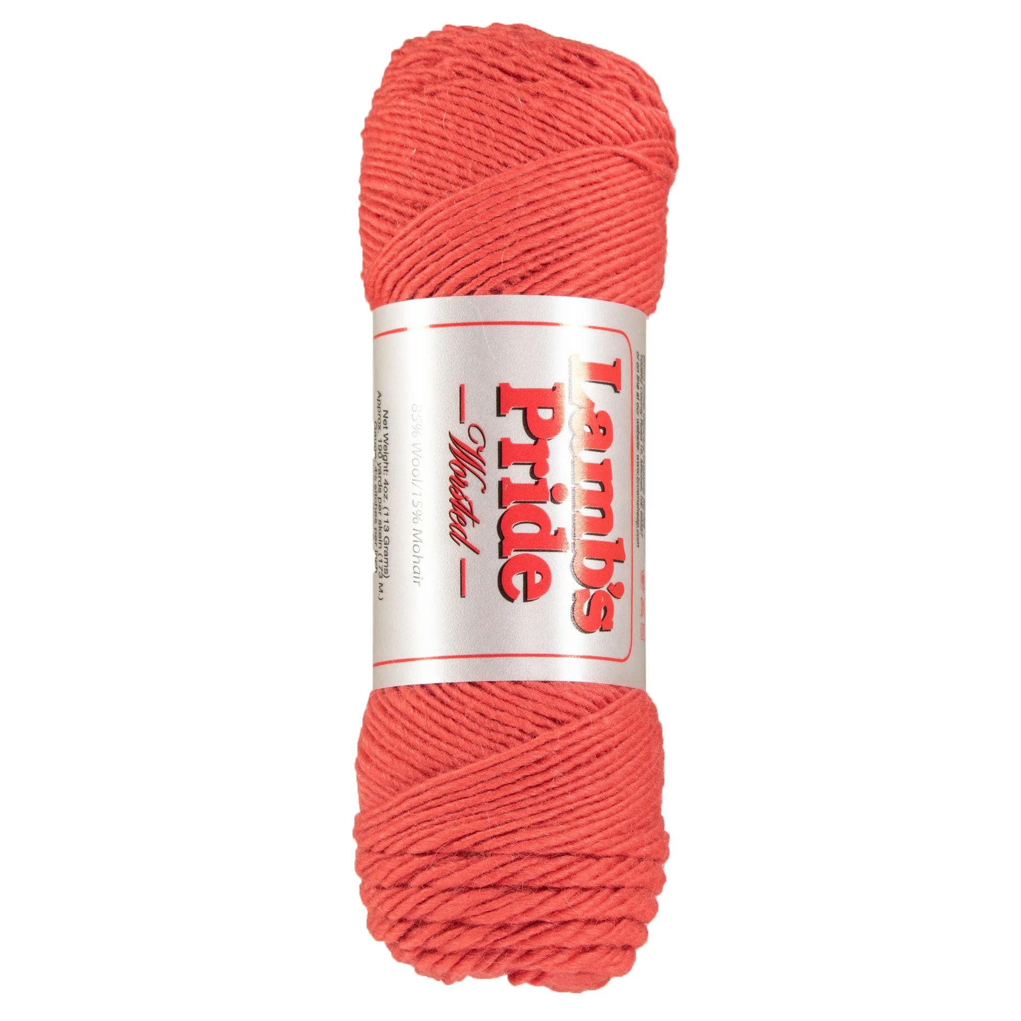 Brown Sheep Lamb's Pride Worsted Yarn - M159 - Deep Coral