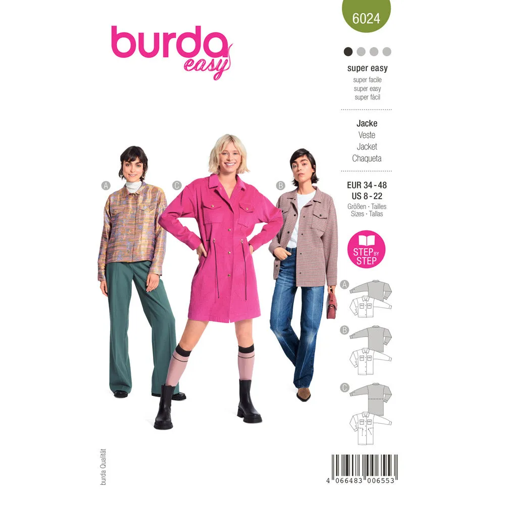 BURDA - 6024 Jacket