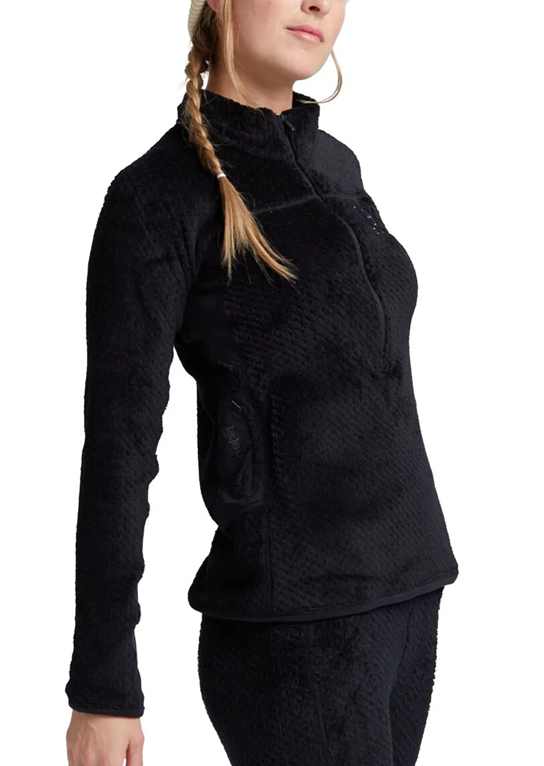 Burton AK Women's Baker Hi-Loft Quarter-Zip Fleece