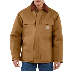 Carhartt Men's Loose Fit Firm Duck Insulated Traditional Coat