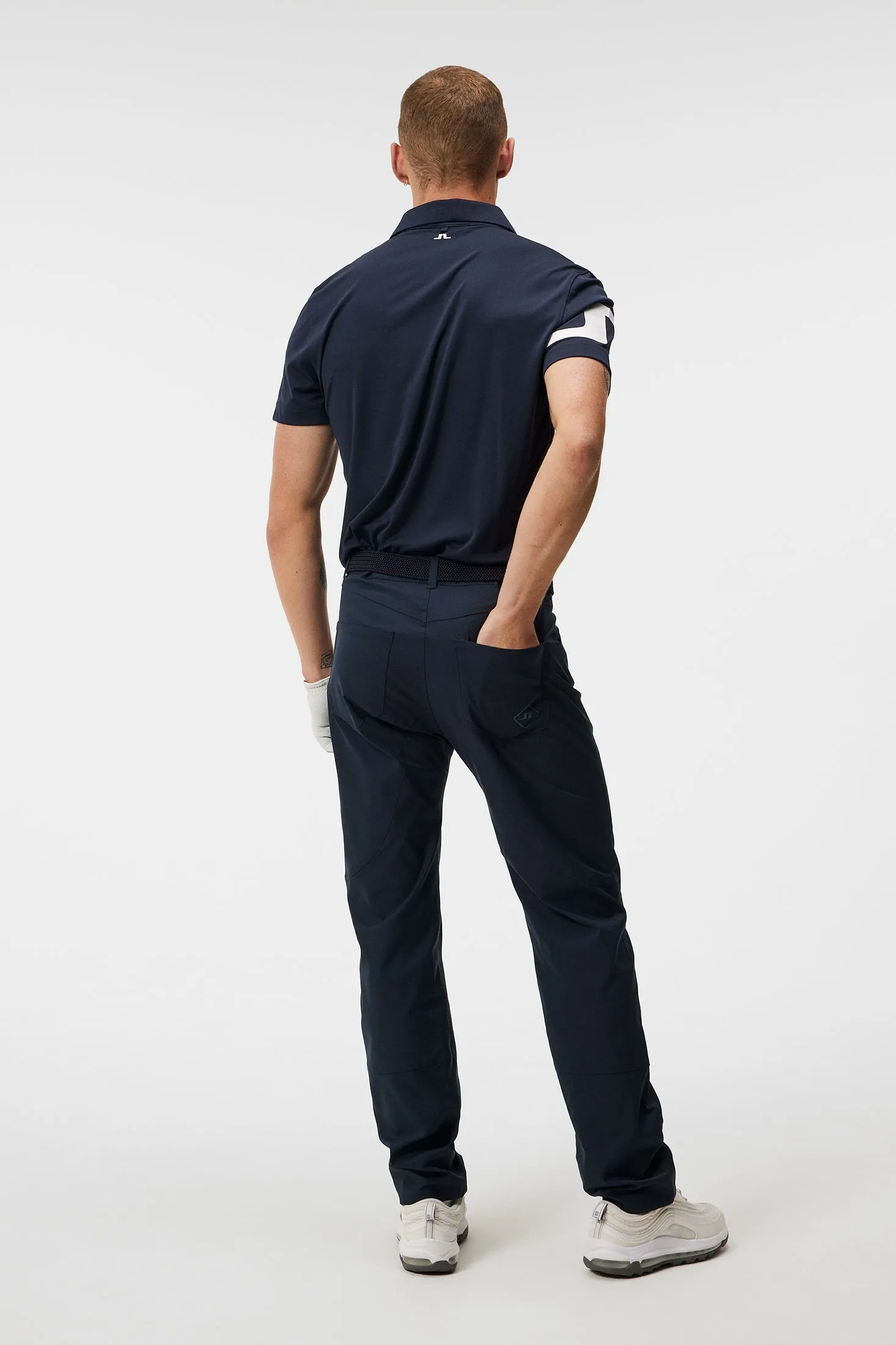 Colourblock Pant / JL Navy