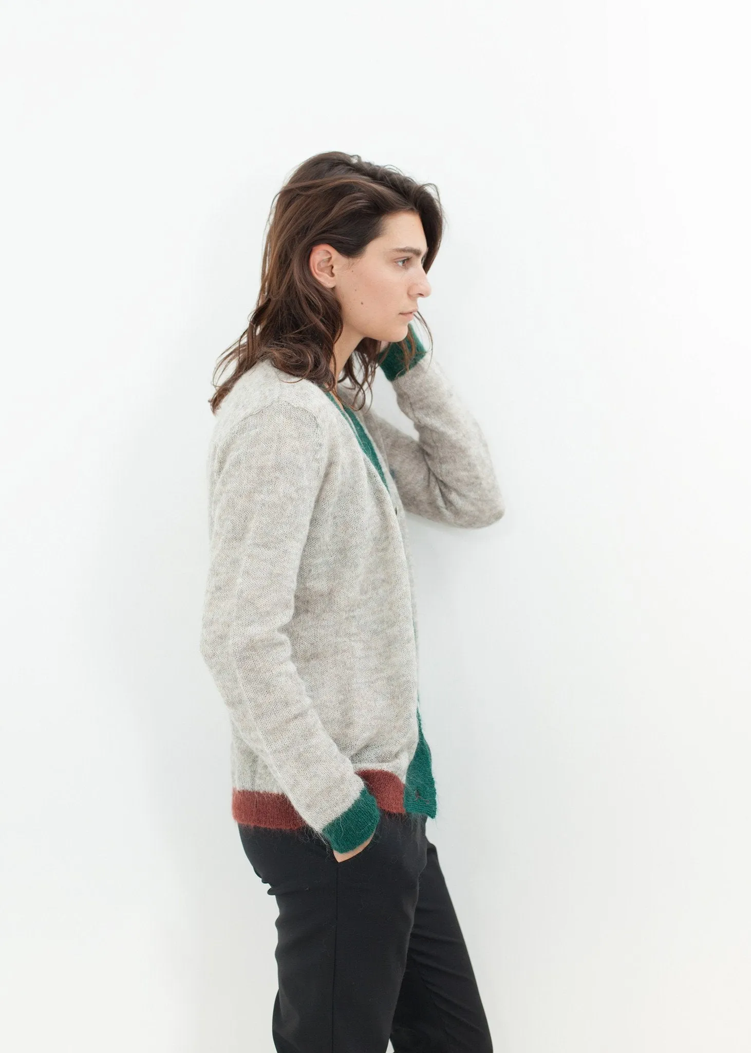 Deskle Cardigan in Heather