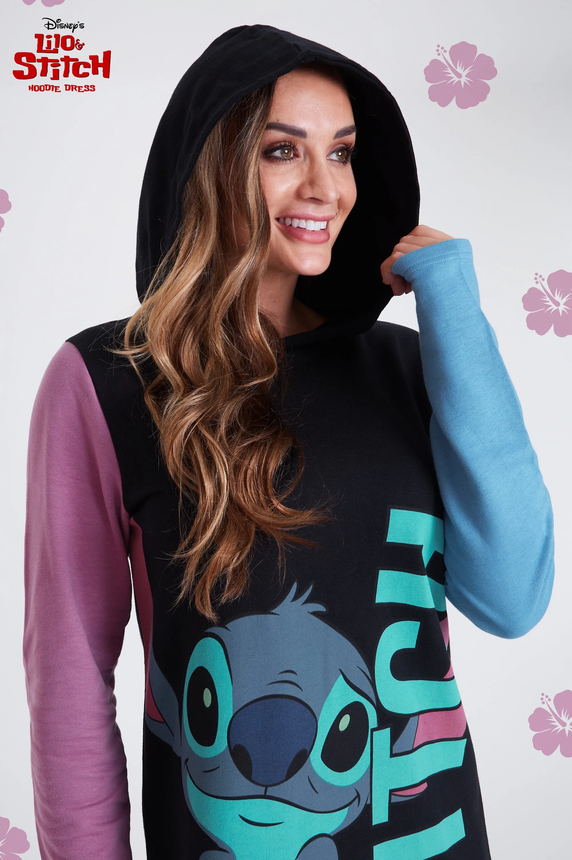 Disney Jumper Dresses for Women, Ladies Sweatshirt Dress, Stitch Gifts