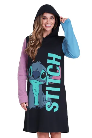 Disney Jumper Dresses for Women, Ladies Sweatshirt Dress, Stitch Gifts