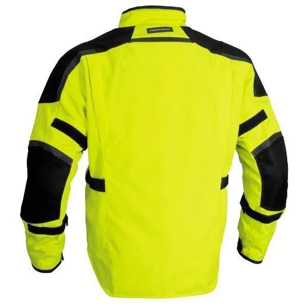 Firstgear 'Jaunt T2' Mens Hi-Viz Yellow Textile Jacket