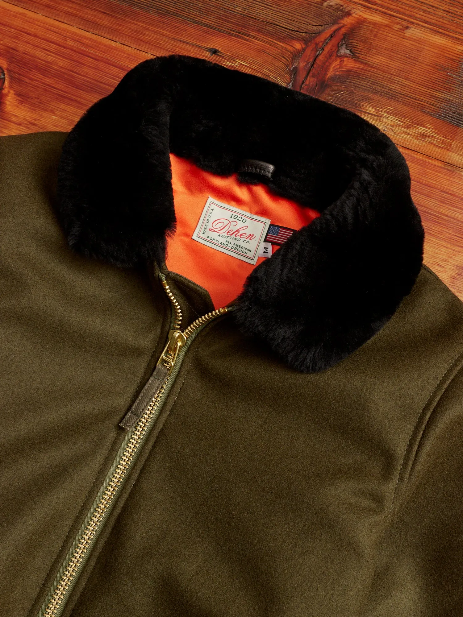 Flyers Club Jacket in Loden Green