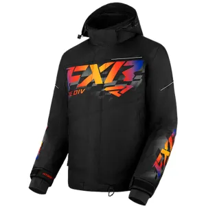 FXR Fuel Snowmobile Jacket Black/Anodized