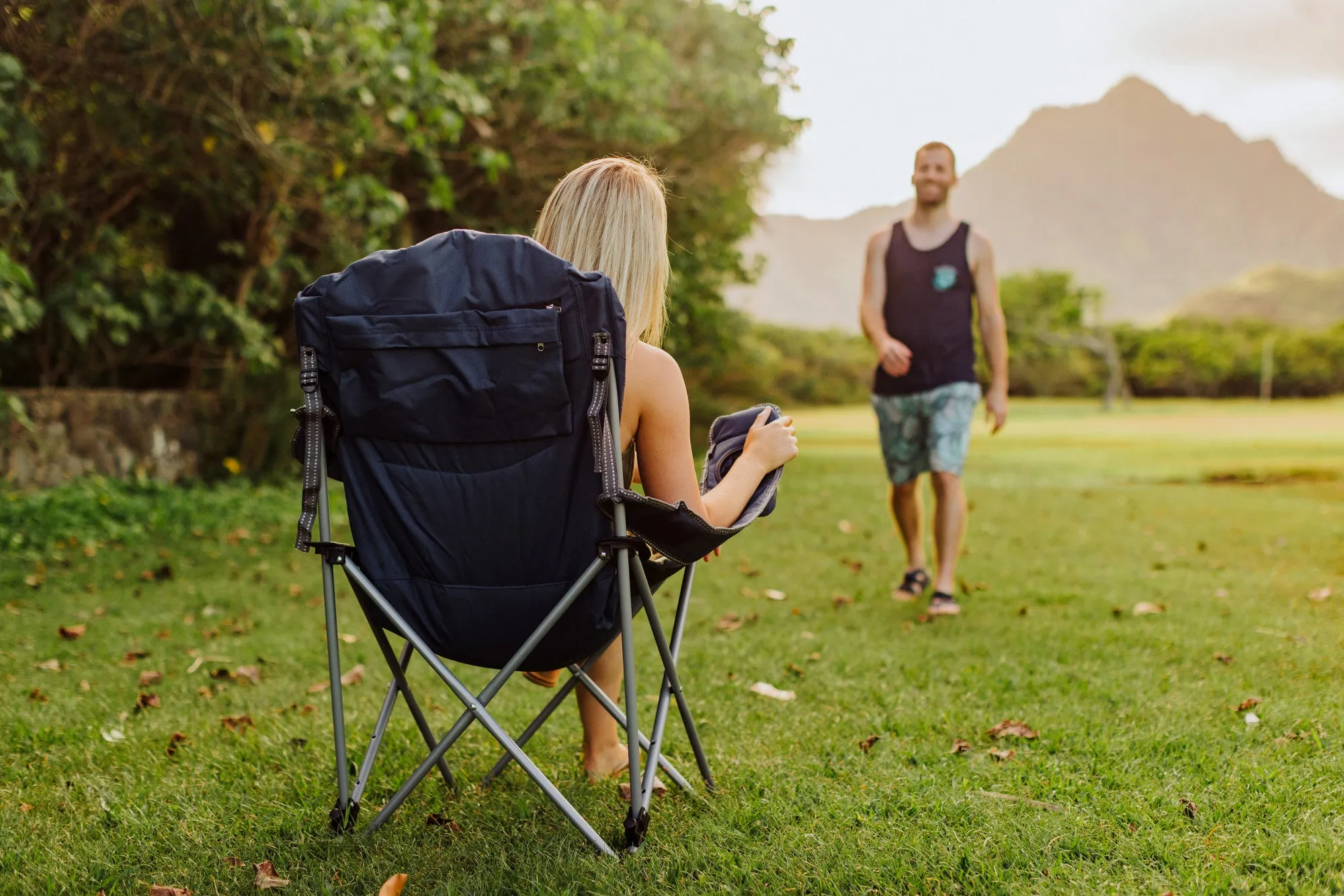 Georgia Tech Yellow Jackets - Reclining Camp Chair