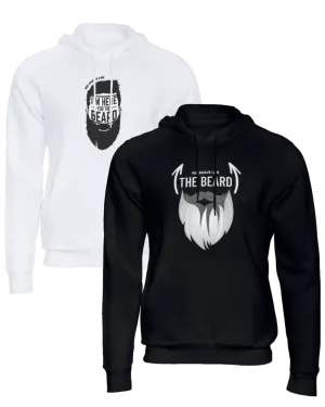 I'm Here for the Beard/The Beard Couple Hoodie