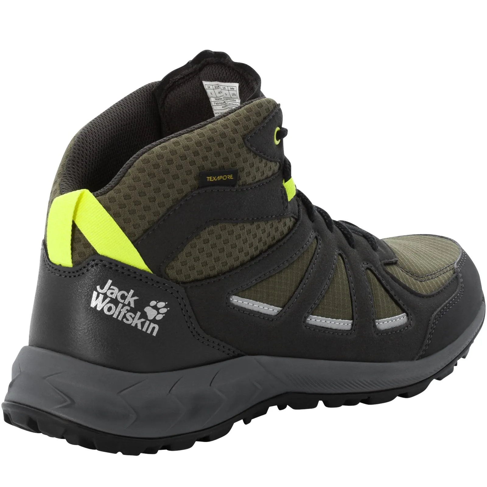 Jack Wolfskin Mens Woodland Texapore Walking Boots