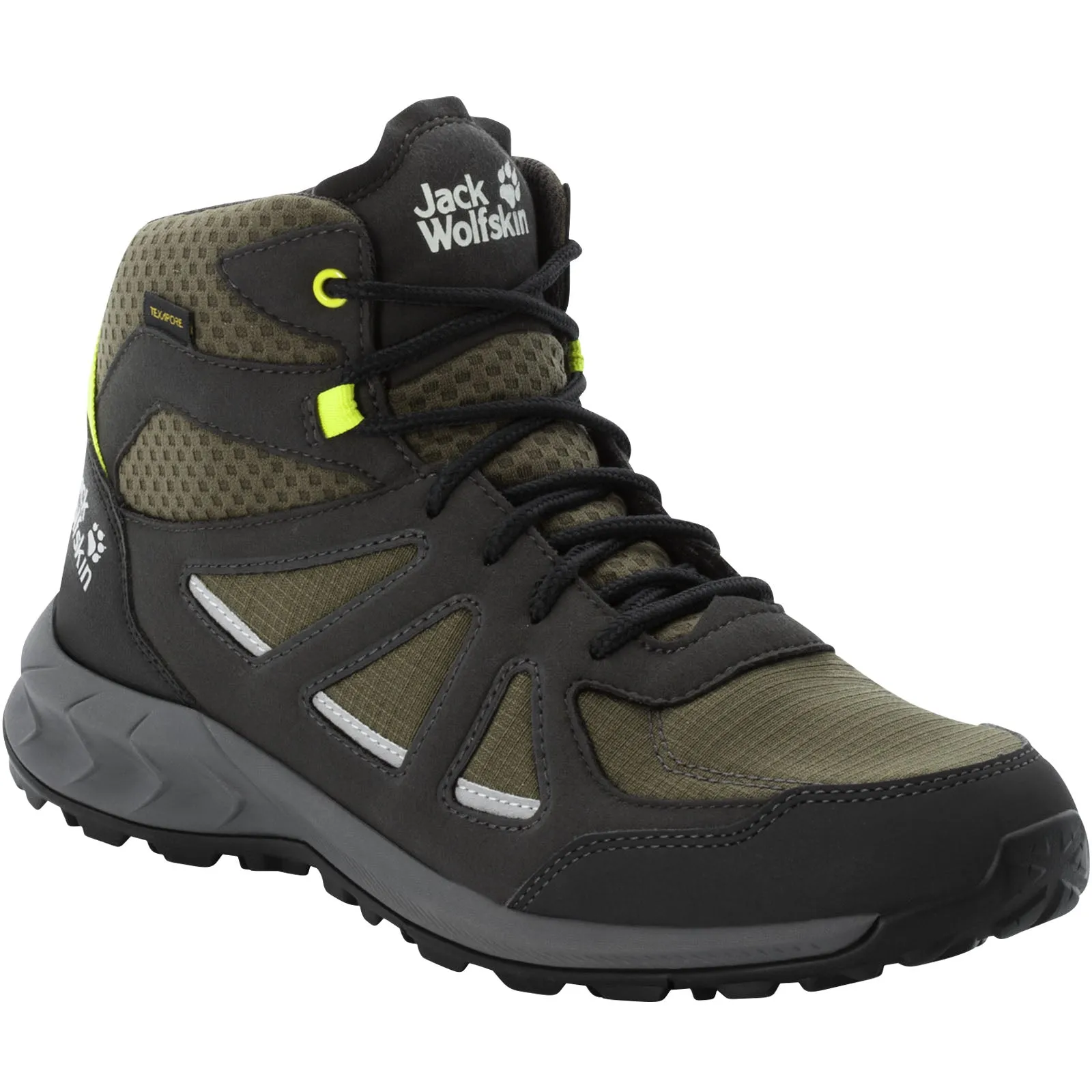 Jack Wolfskin Mens Woodland Texapore Walking Boots