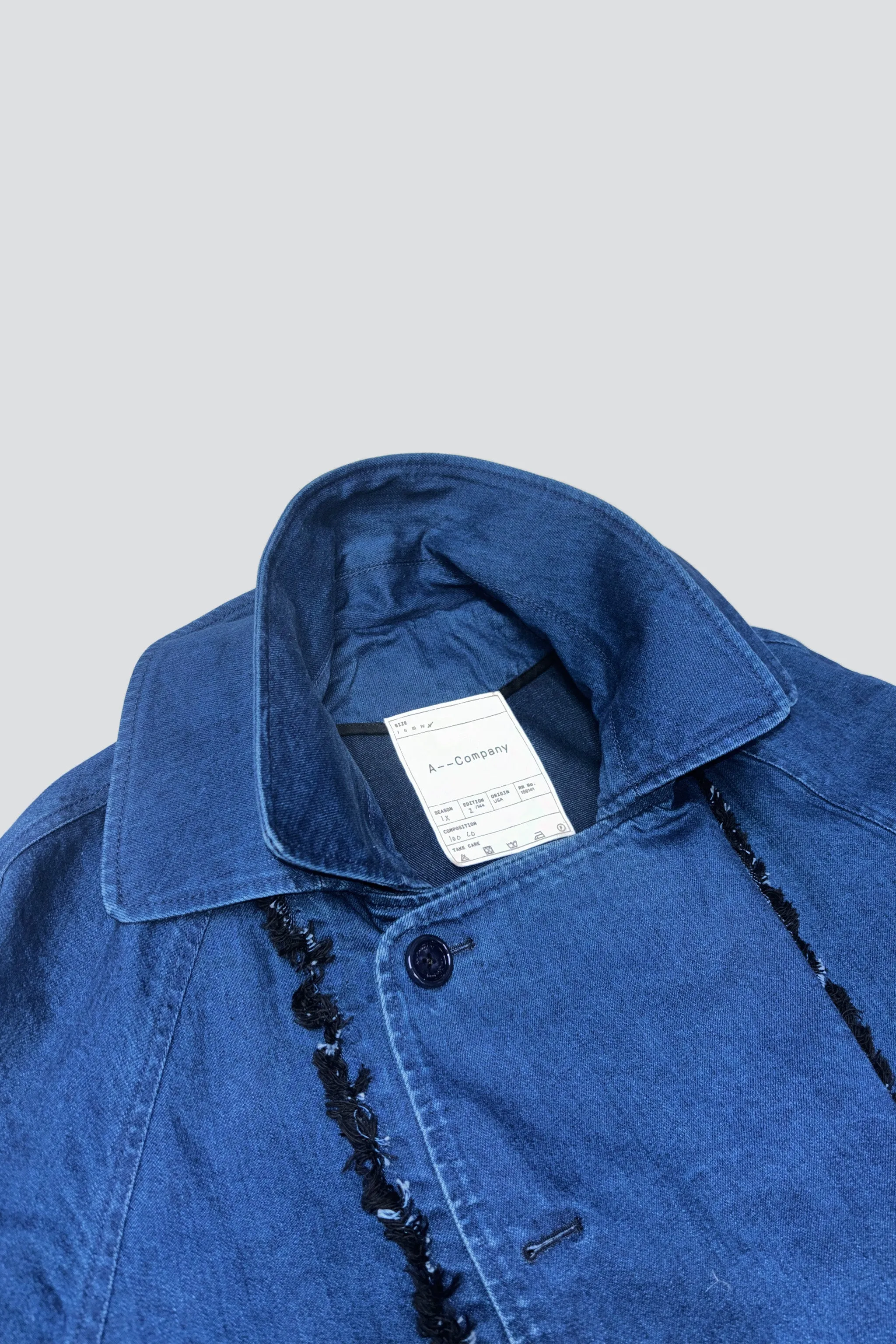 Jarman Blue Double Trenchcoat