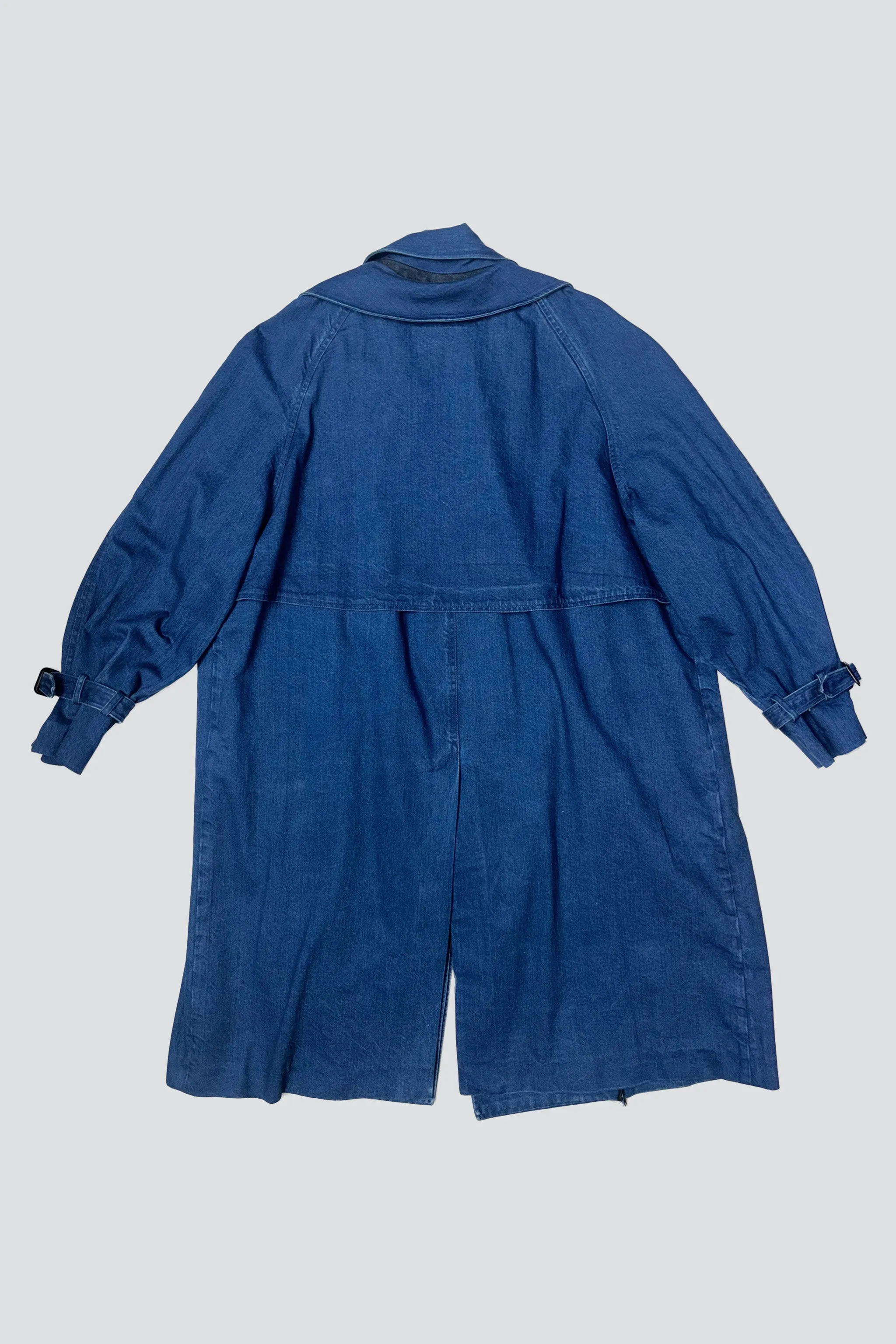 Jarman Blue Double Trenchcoat