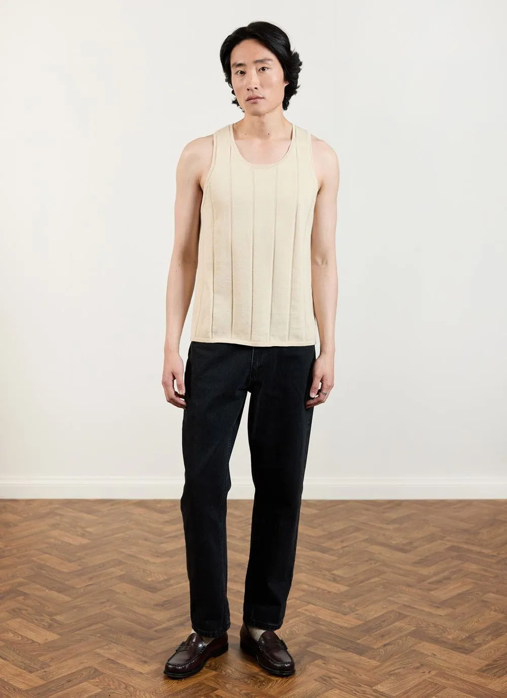 Knitted Vest | Percival x Ilaria | Ecru