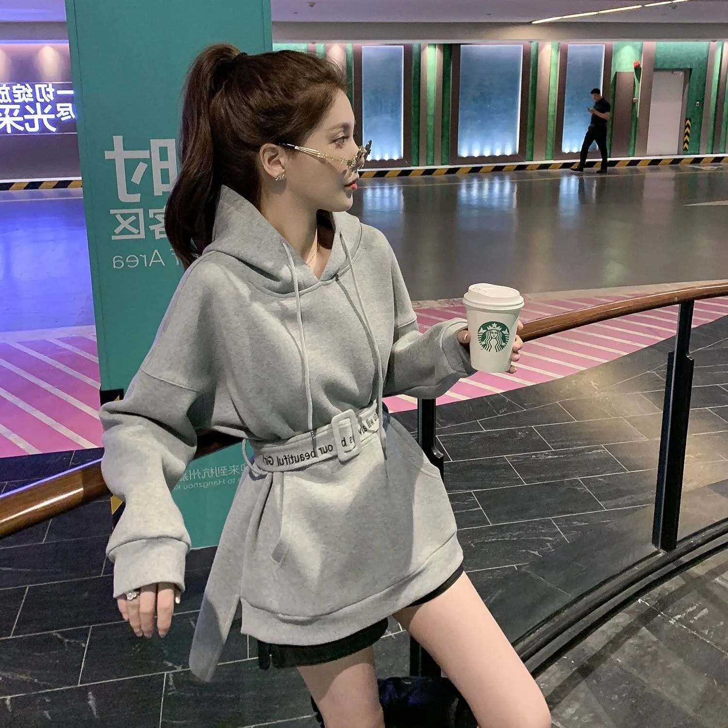 Korean Hoodie Long