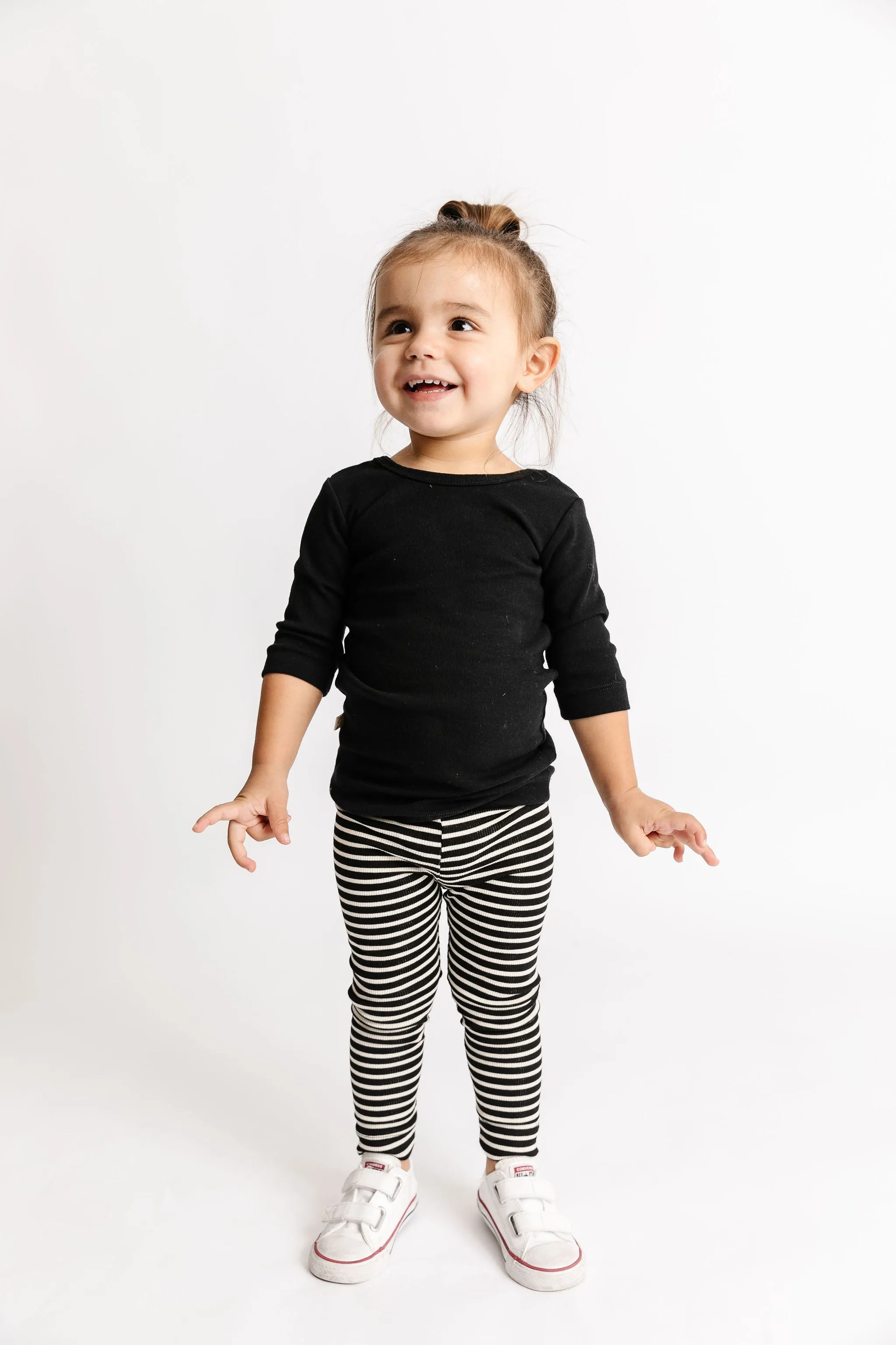 leggings CO- black stripe