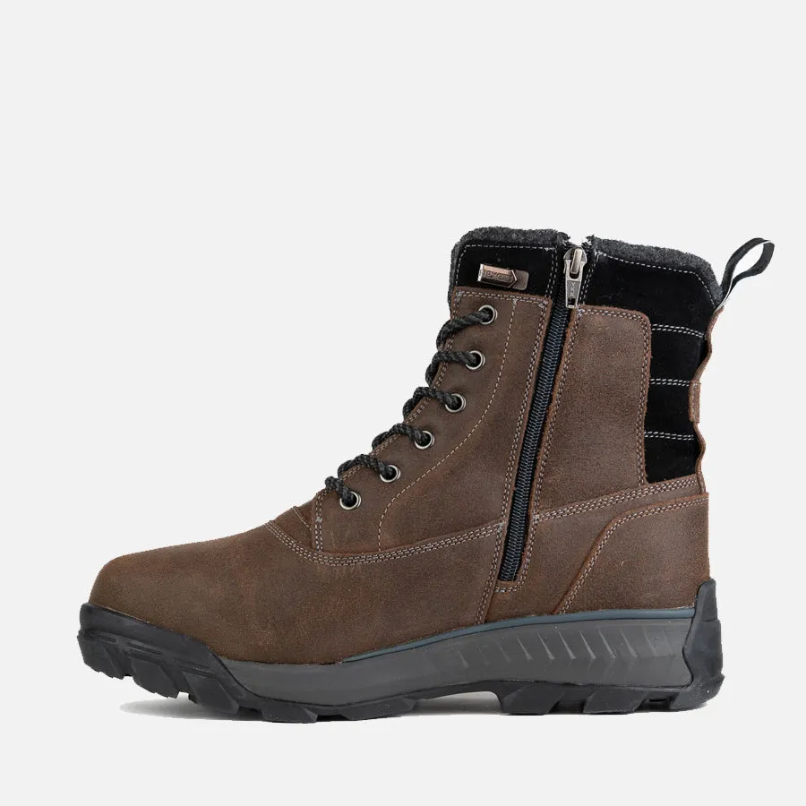 Men's Ice Victor 3 Wide 4E (Dark Brown Repel Leather)