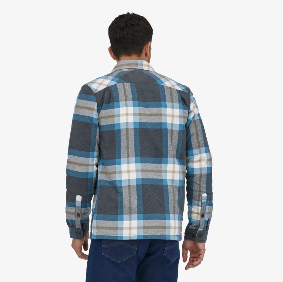 Men's Insulated Organic Cotton Midweight Fjord Flannel Shirt Jacket