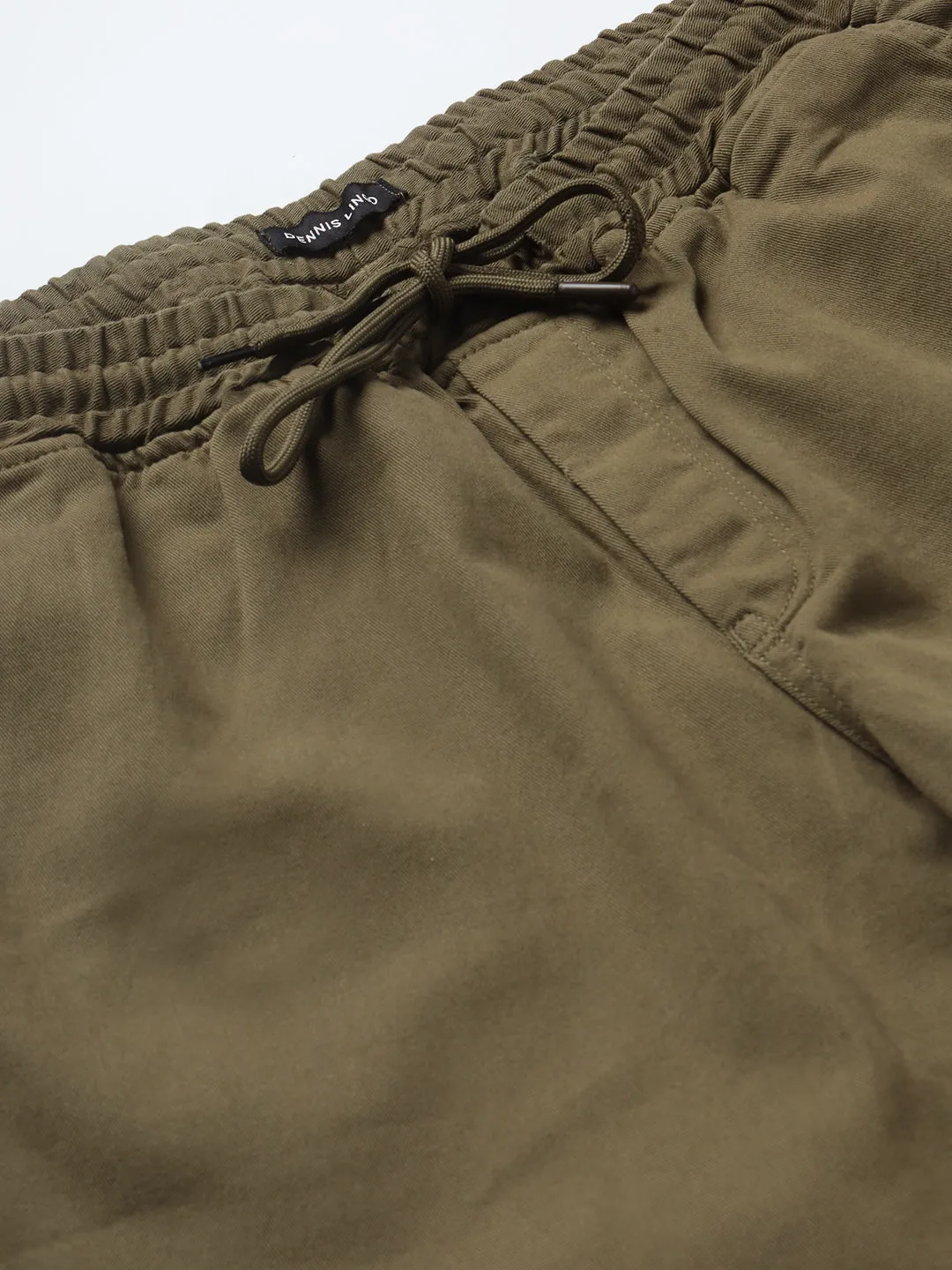 Men's Light Olive Joggers Comfortable Bottomwear With Smart Casual Look