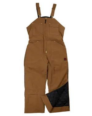 MENS TOUGH DUCK INSULATED BIB OVERALL