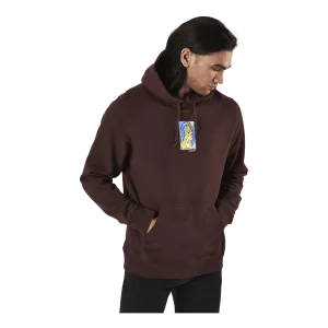 Messed Up Bunny P/o Hoodie Deep Mahogany