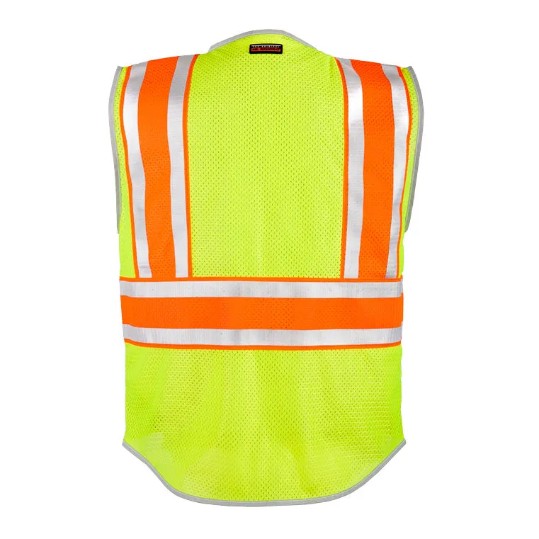 ML Kishigo Men's Premium Brilliant Series Ultimate Reflective Vest