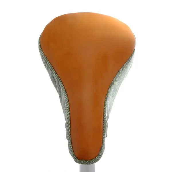 Mr Mint Saddle Cover - Tan Leather