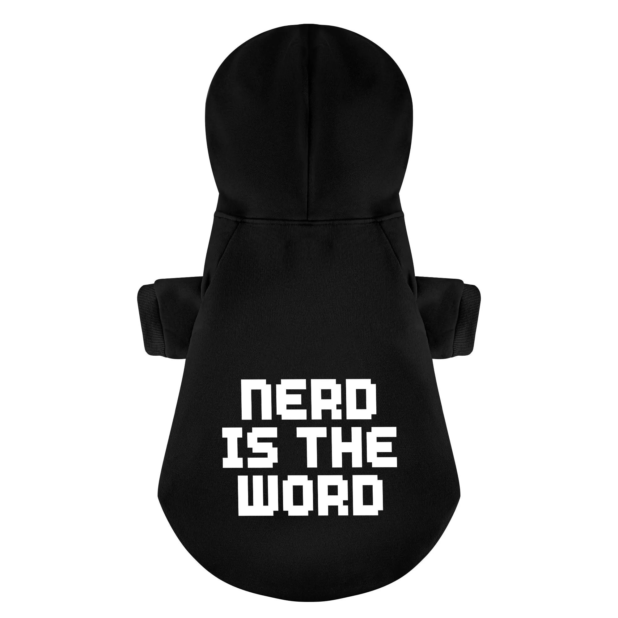 Nerd is the Word - Personalized French Bulldog Hoodies with Funny Quotes – Stylish, Cozy, and Premium 100% Cotton