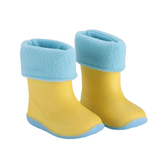 Non-Slip Waterproof Rubber Rain Boots Kids For Boys Girls