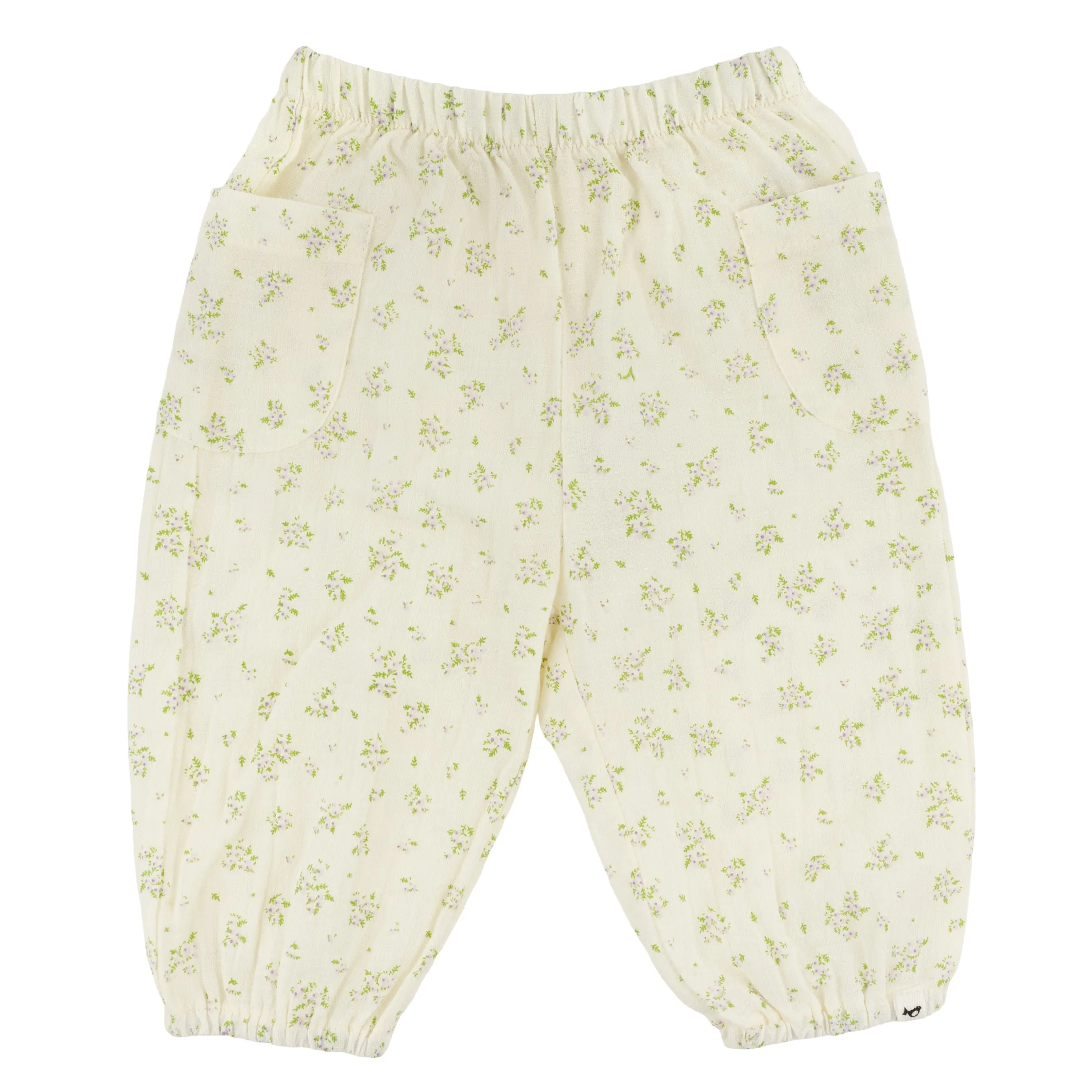 oh baby! Baby Pocket Pant - Petite Bouquet - Orchid