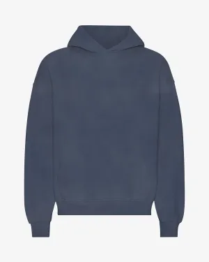 Organic Oversized Hood - Neptune Blue