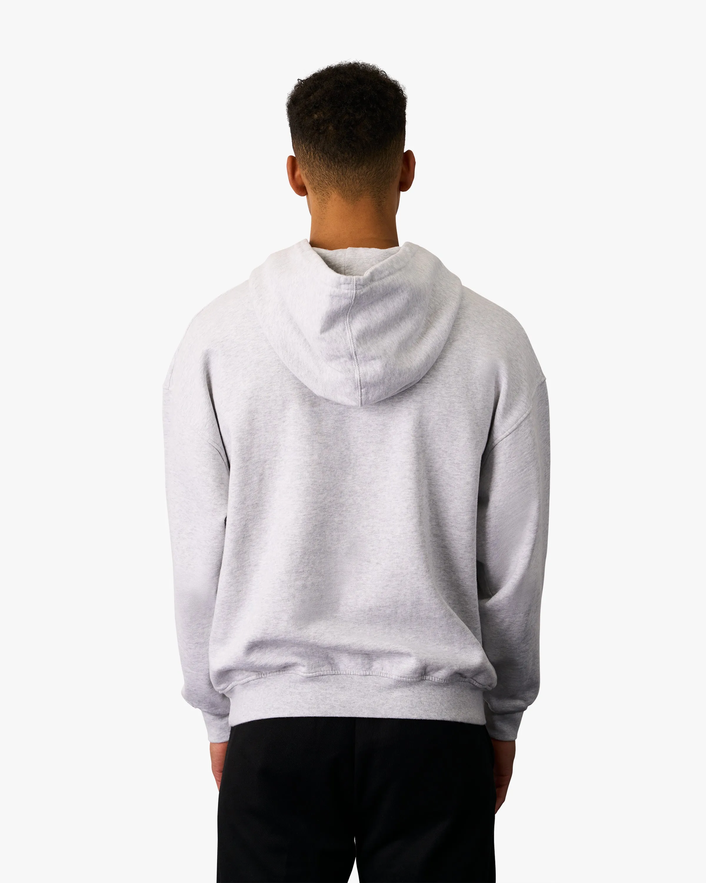 Organic Oversized Hood - Steel Blue