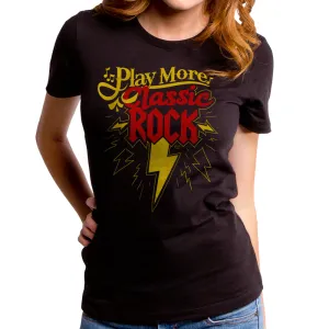 Play More Classic Rock Women's T-Shirt