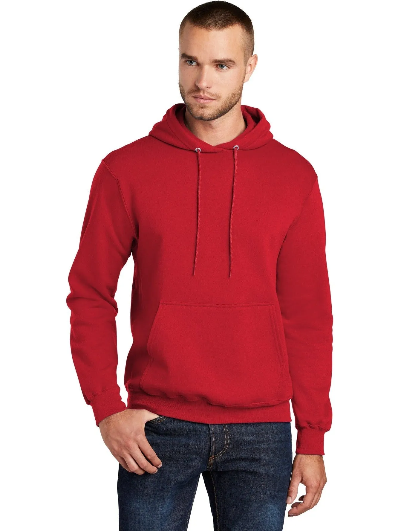 Port & Company Tall Core Fleece Pullover Hooded Sweatshirt