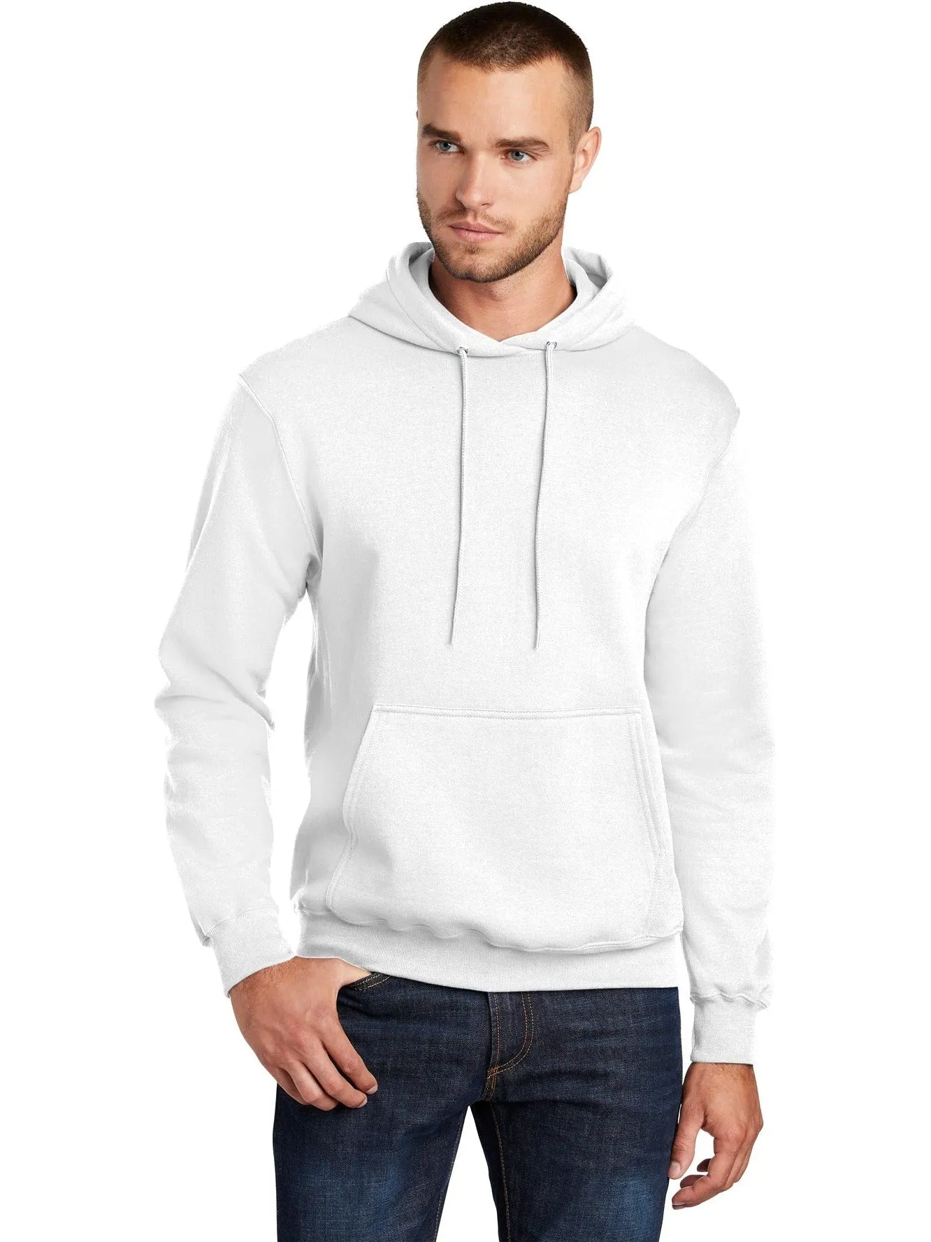 Port & Company Tall Core Fleece Pullover Hooded Sweatshirt