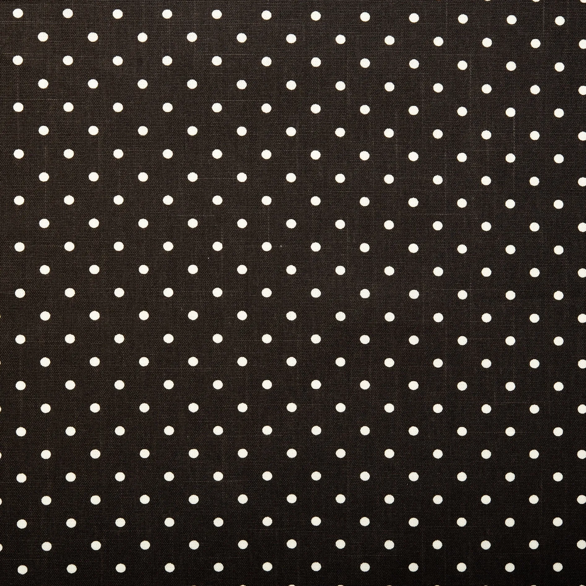 Printed Craft Canvas - TIC-TAC-TOE - Polka dots - Dark grey