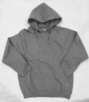 Pro Club Heavyweight Fleece Pull Over Hoodie Sweater - Heather Grey