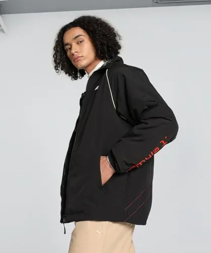 Puma Men's A-Line Coat (626954_Black-AOP