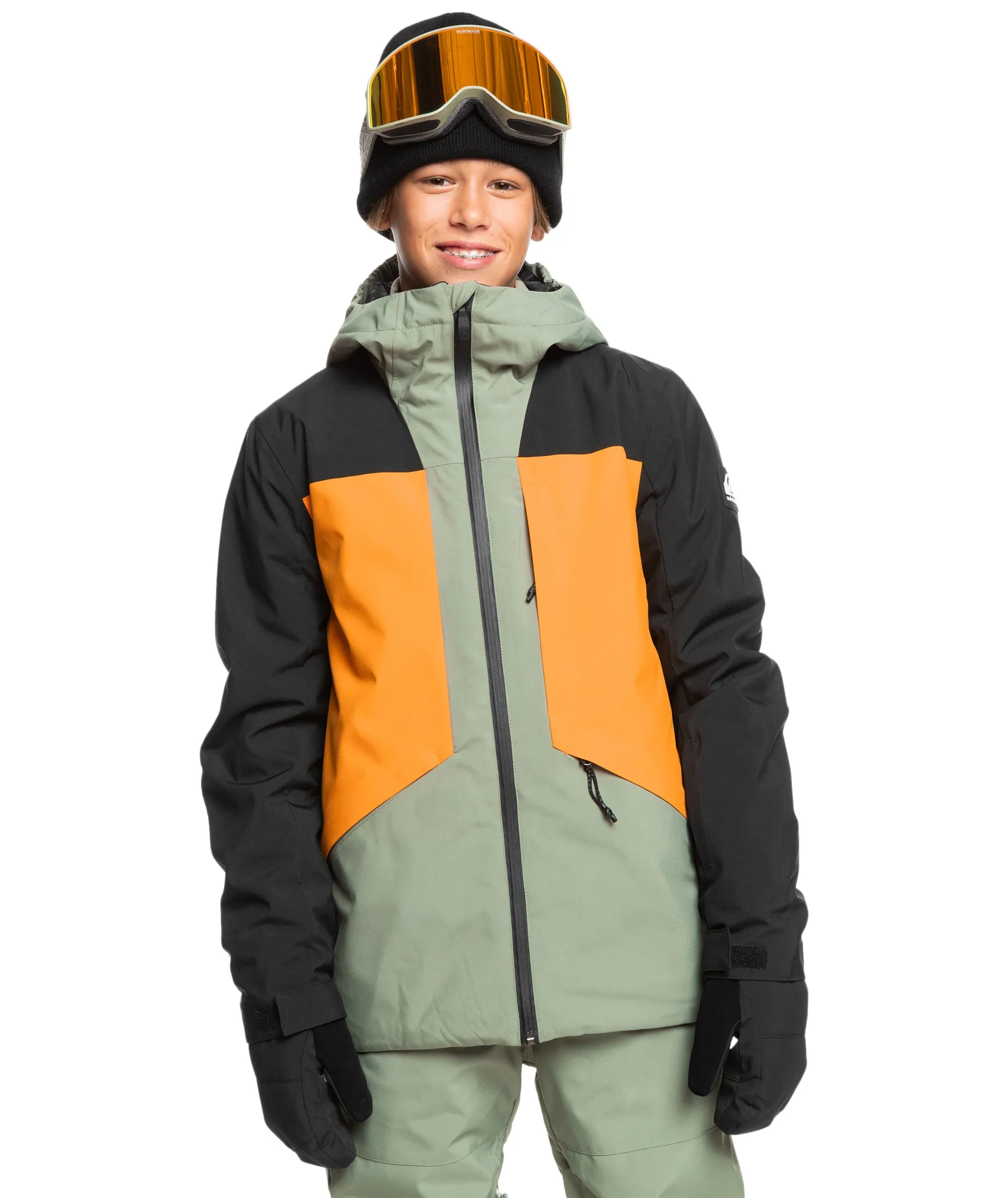 Quiksilver Ambition Youth Boys Ski Jacket - Sea Spray