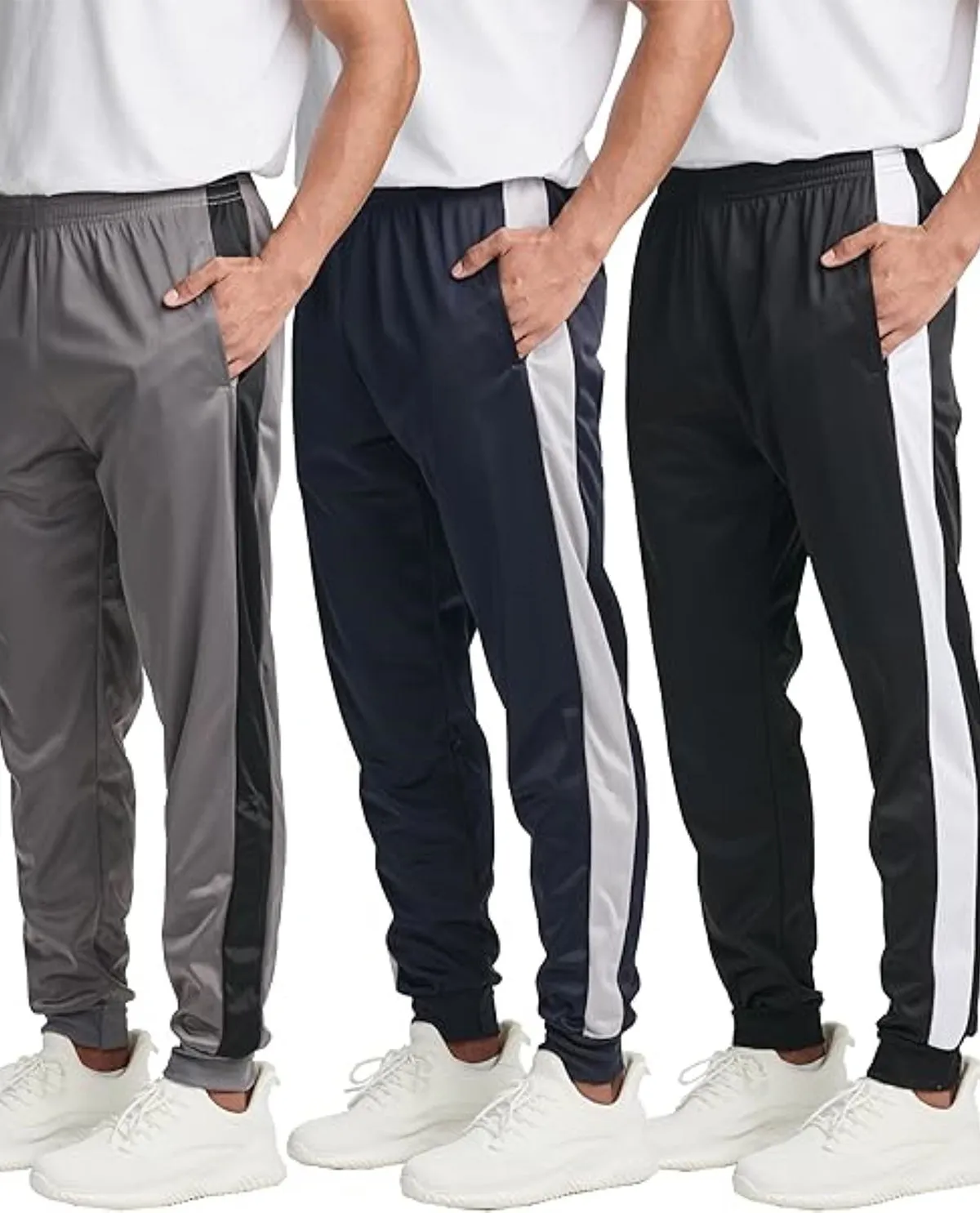 Real Essentials Men's Tricot Jogger Pant