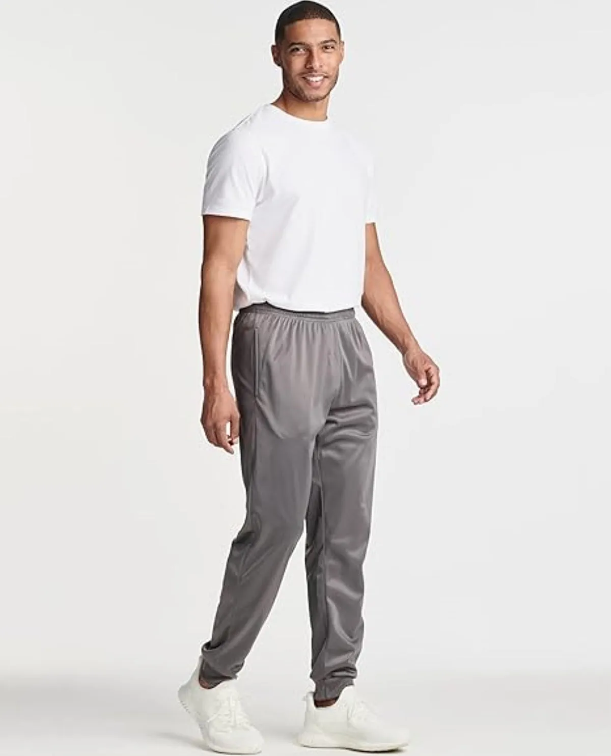 Real Essentials Men's Tricot Jogger Pant