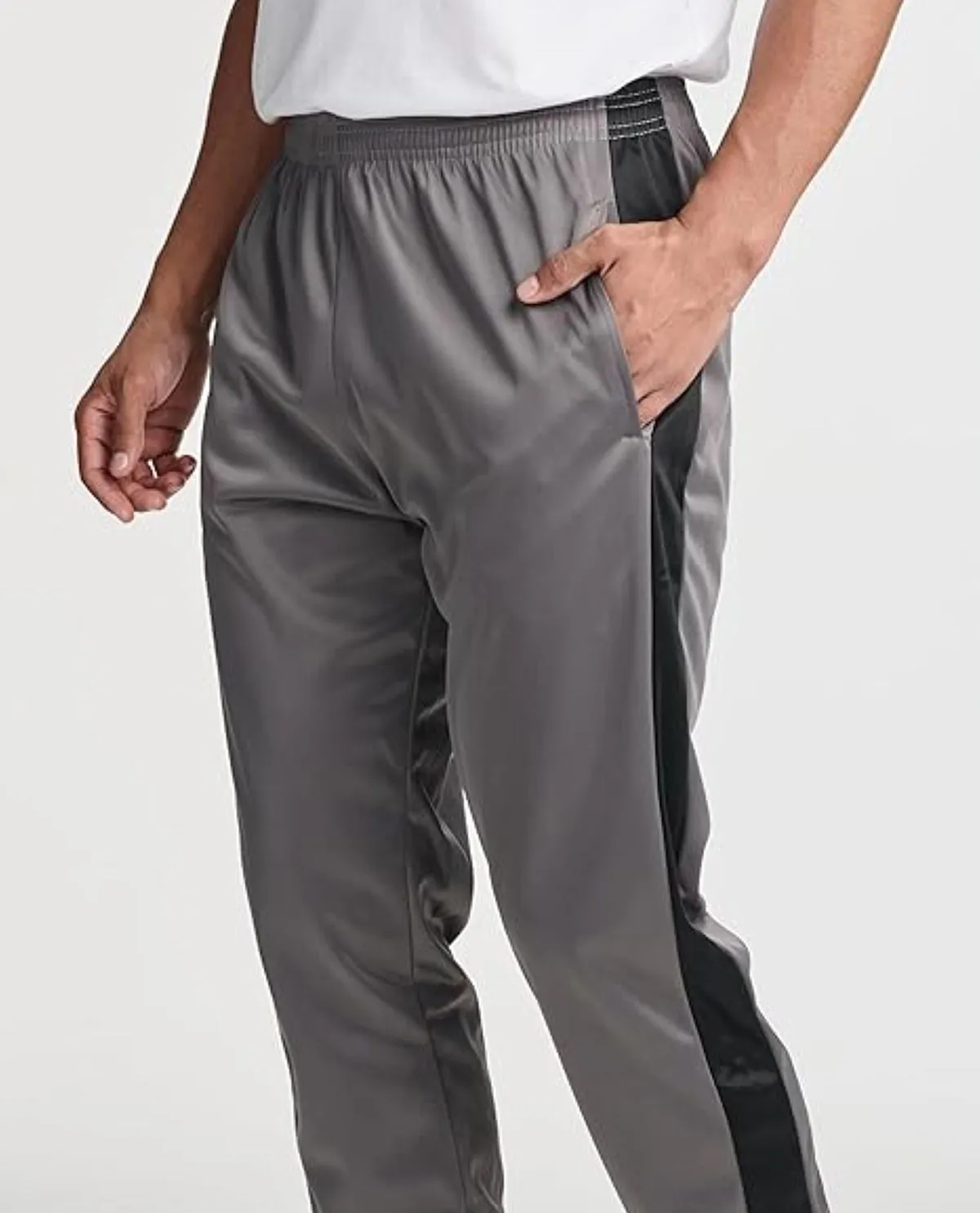 Real Essentials Men's Tricot Jogger Pant