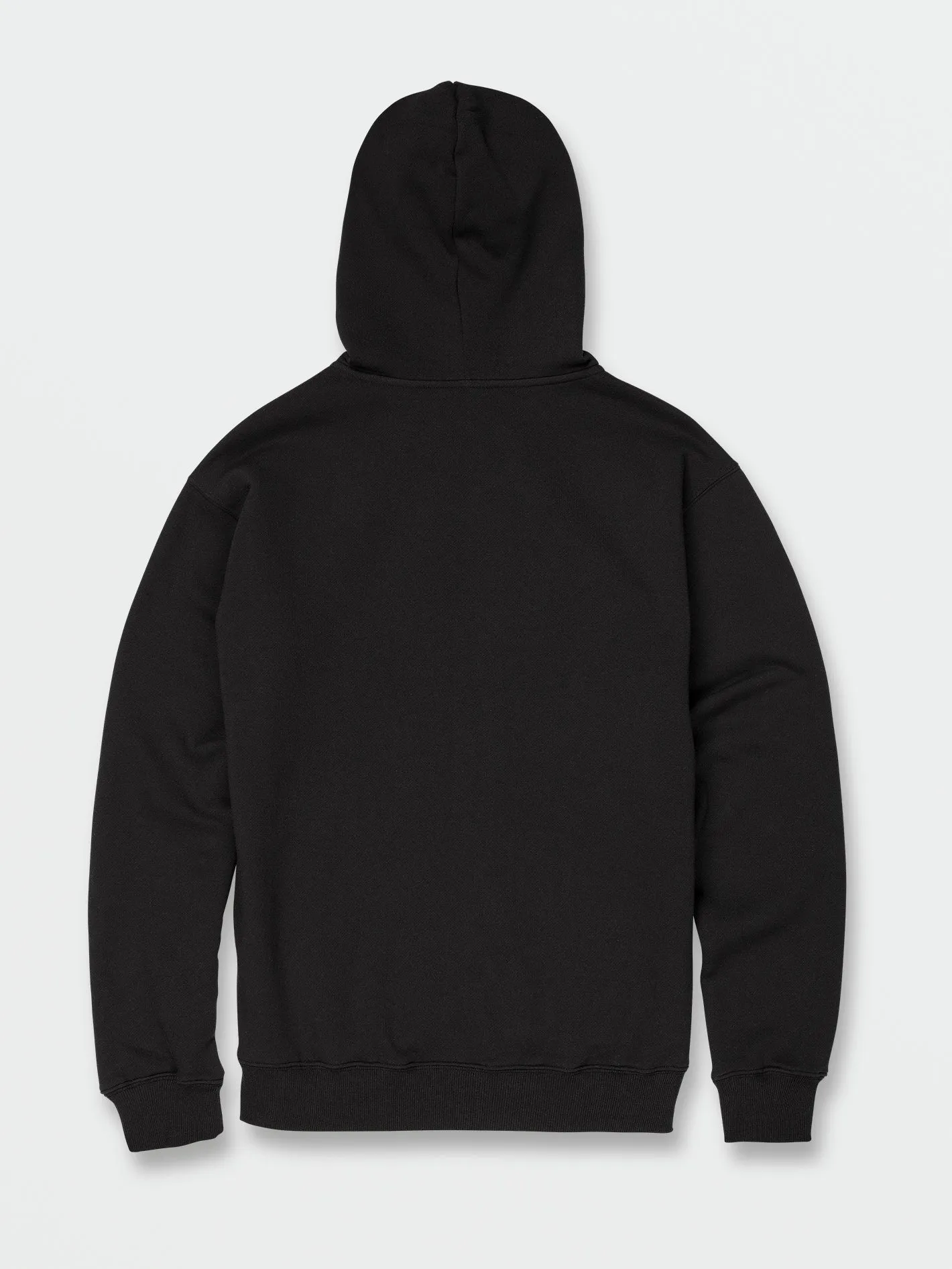 Single Stone Zip Fleece Hoodie - Black